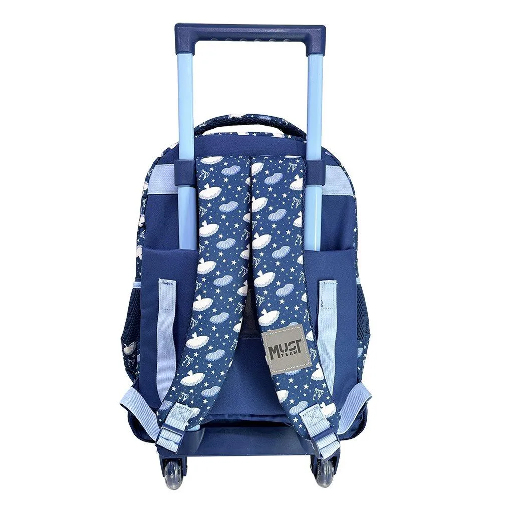 Sac à dos à roulettes pour l'école, équipe incontournable Believe In Magic 3 Cases