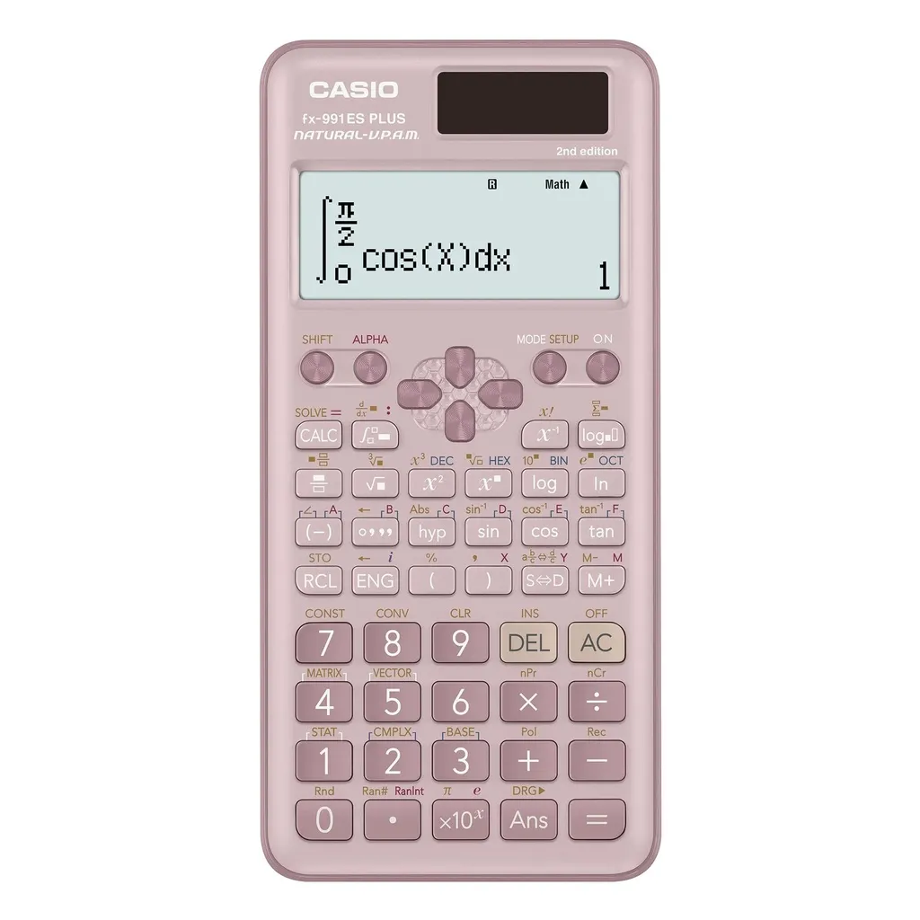 Calculatrice Scientifique Casio FX-991ES Plus-PK - 2ème Edition Casio