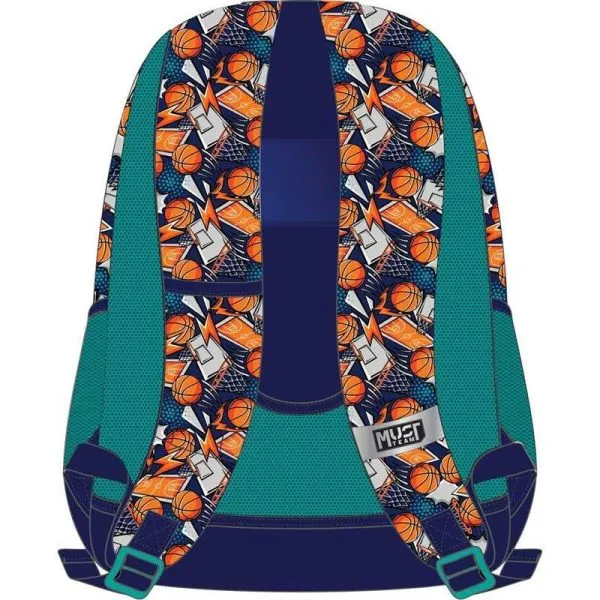 Sac à dos d'école de basket-ball Must Team pour l'école primaire