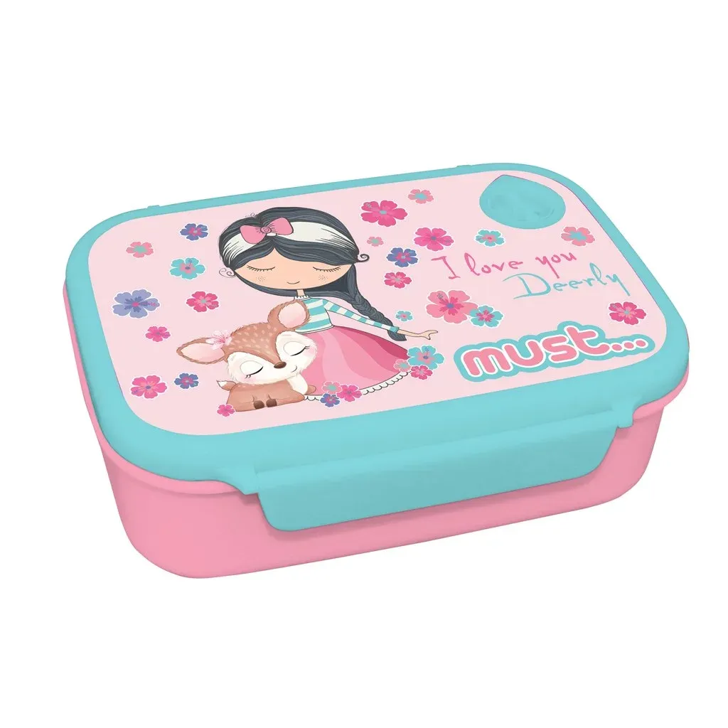 Coffret Boite à Goûter alimentaire + Bouteille à Eau en aluminium MUST