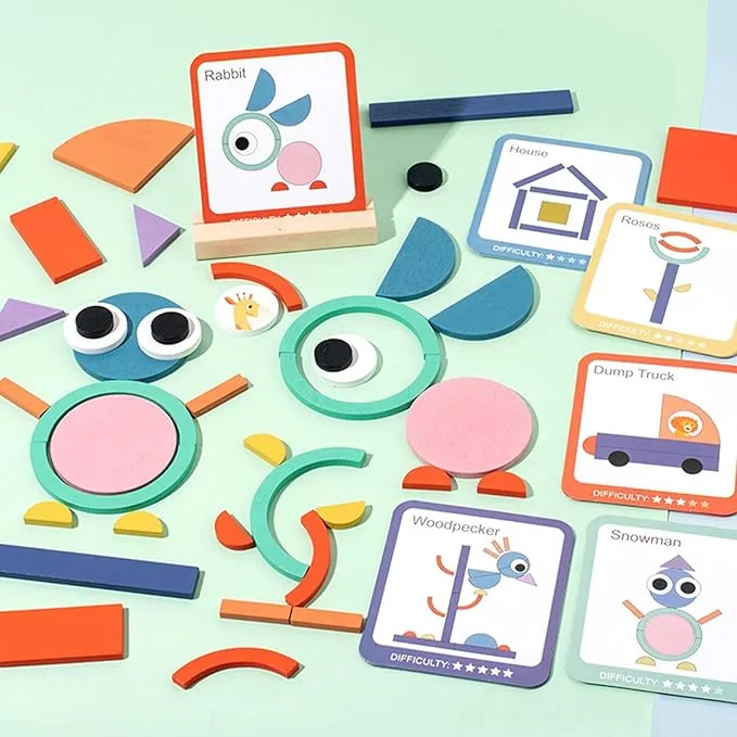 Puzzles créatifs en bois ; créative jigsaw puzzles