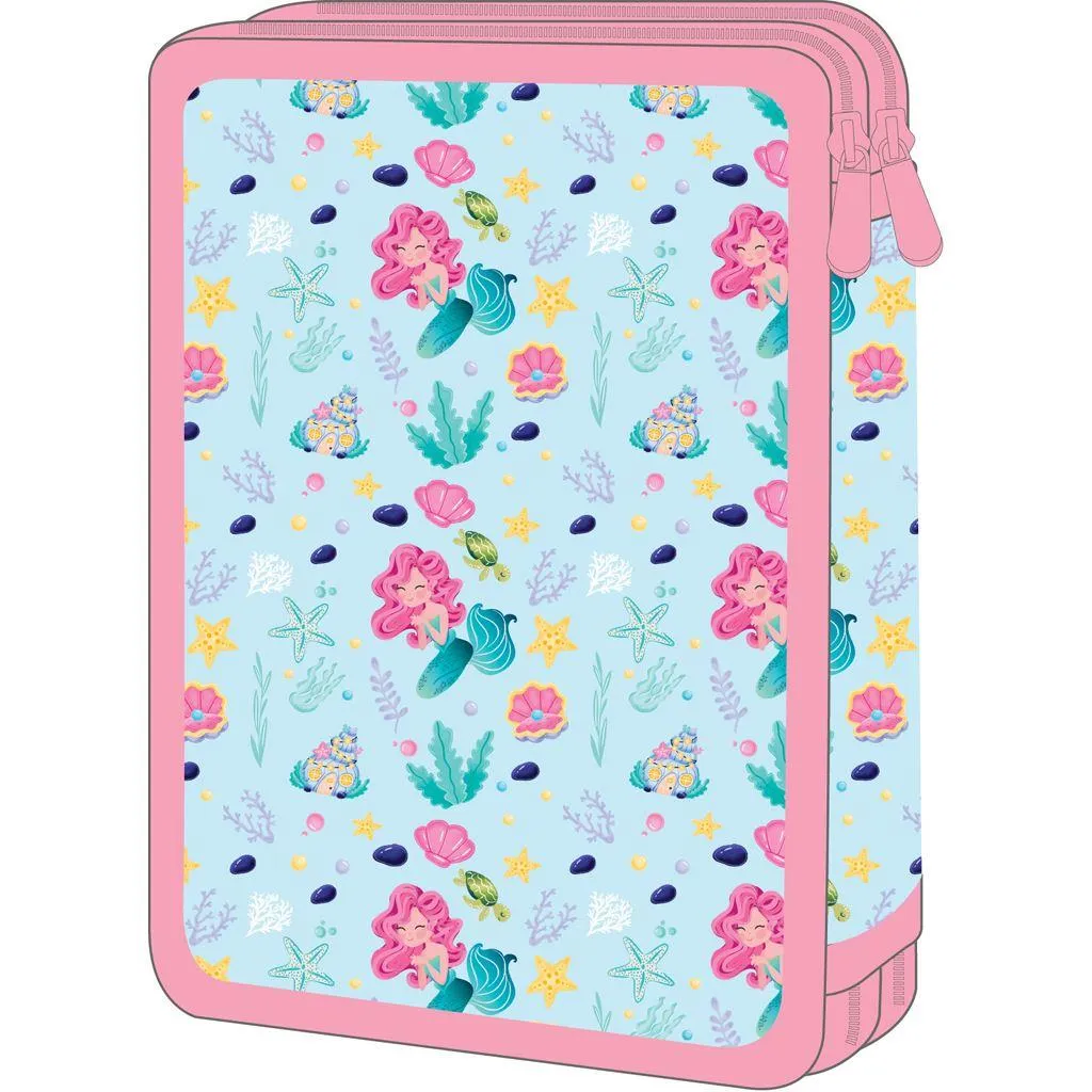 Trousse scolaire double remplie Must Team Sea Treasure