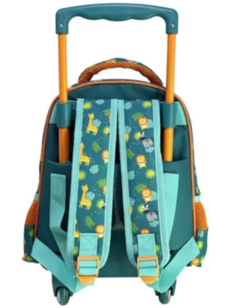 Sac à dos d'école à roulettes, 2 compartiments, pour la maternelle