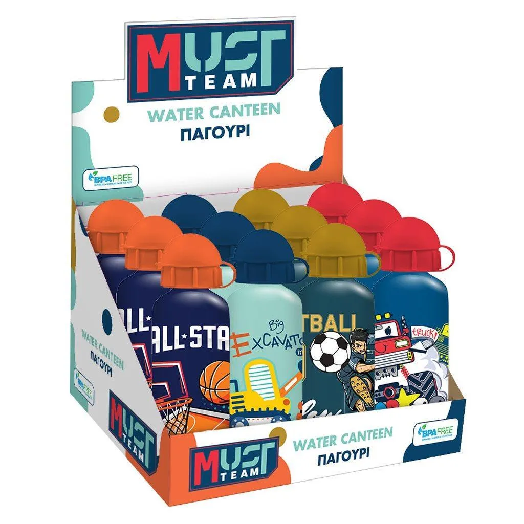 Gourde en aluminium Must Team 500 ml pour garçon