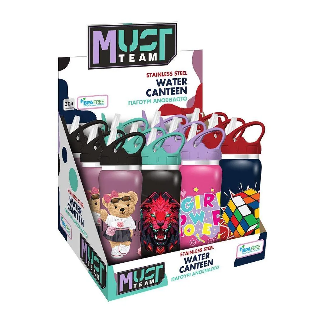 Gourde Must Team en acier inoxydable 500 ml