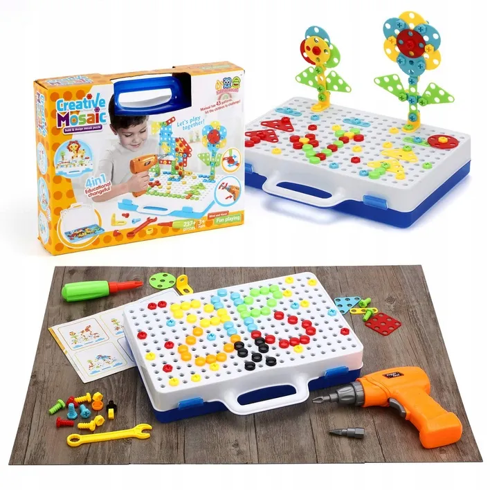 Puzzle Magic Plate Bag Jouet éducatif à faire soi-même pour enfants