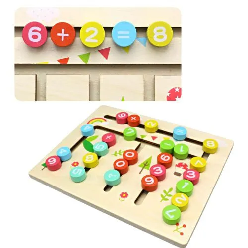 Position des chiffres en bois