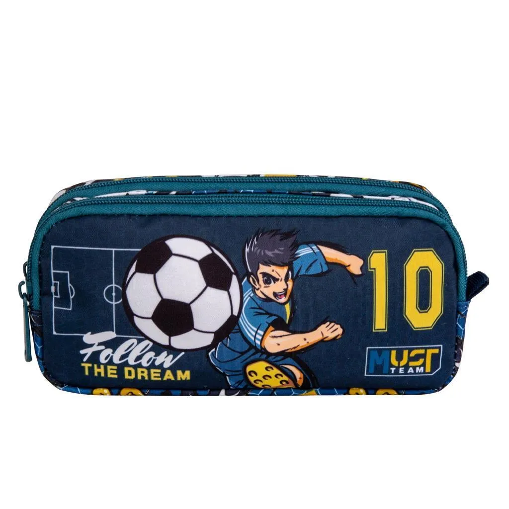 Trousse scolaire Barrel Must Team Follow The Dream 2 Cases