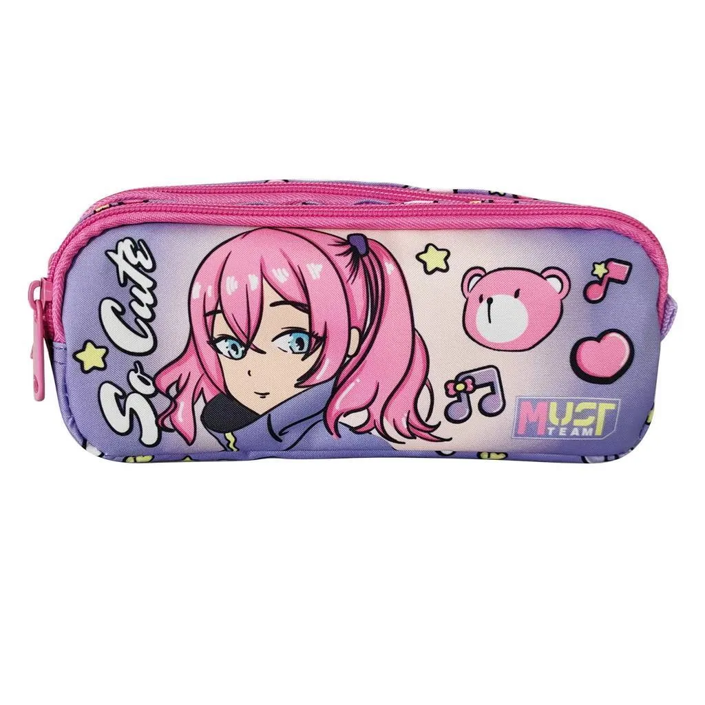 Trousse scolaire Barrel Must Team So Cute 2 Cases