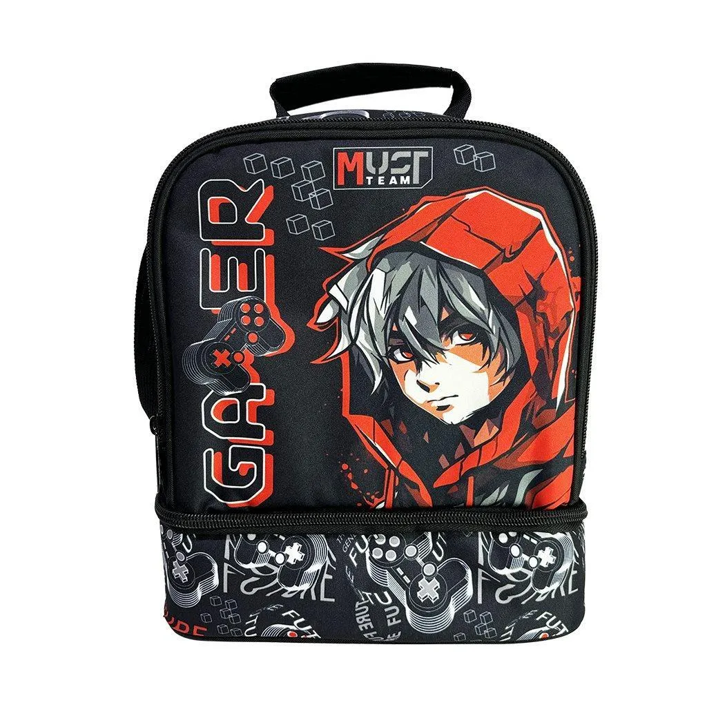 Sac à lunch isotherme Must Team Yummy Gamer 2 cases