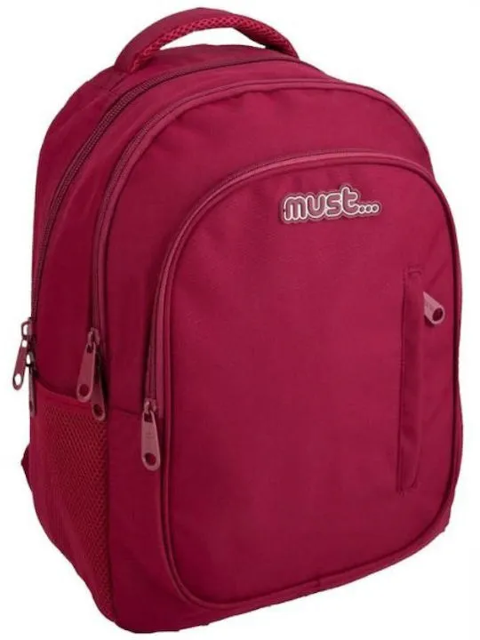 SAC A DOS MUST 3 POCH BORDEAU