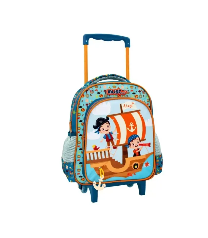 SAC À DOS CHARIOT POUR MATERNELLE MUST PIRATES