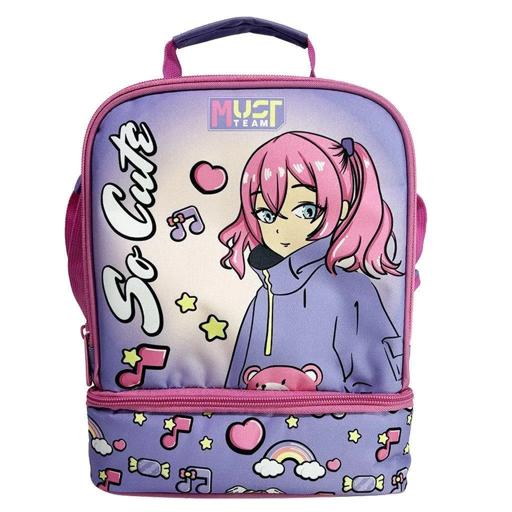 Sac à lunch isotherme Must Team Yummy So Cute 2 cases