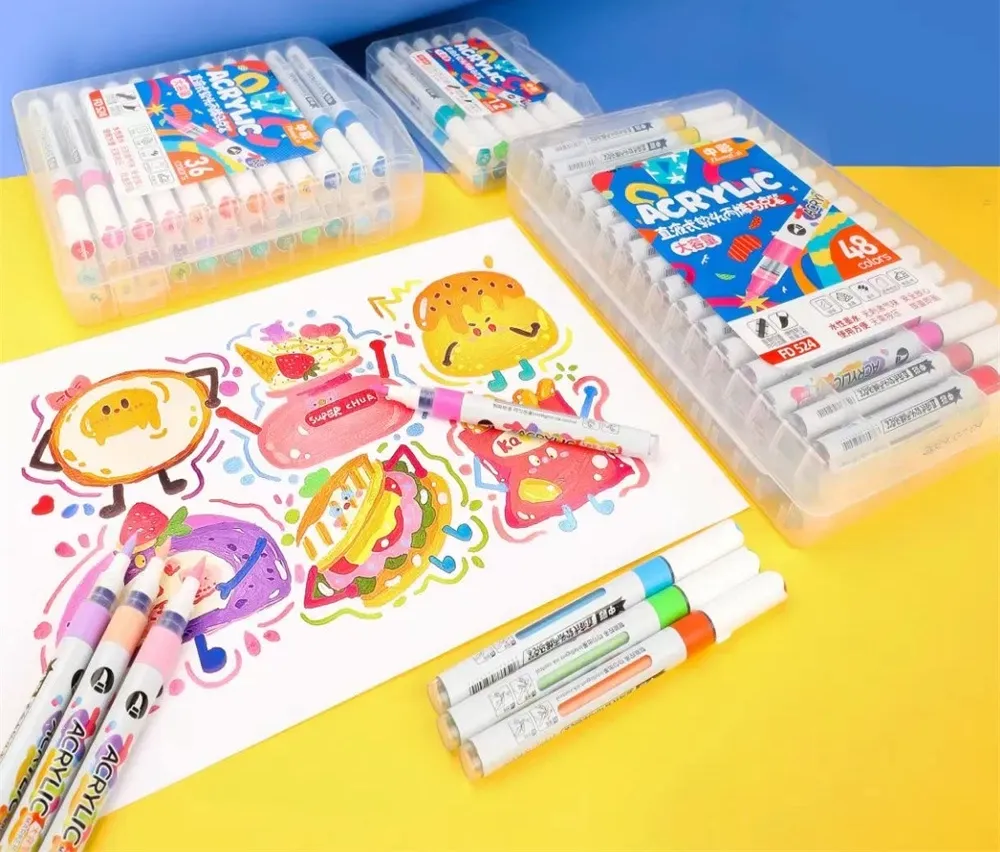 ACRYLIC 48 COLORS ZHONGCAI