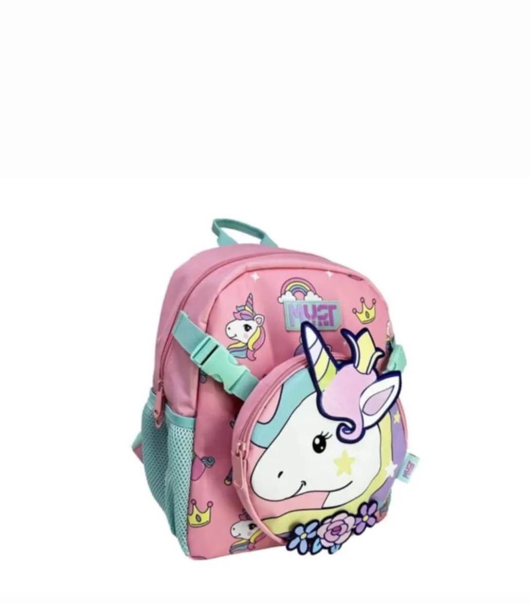 Sac à dos licorne pour maternelle, avec bandoulière