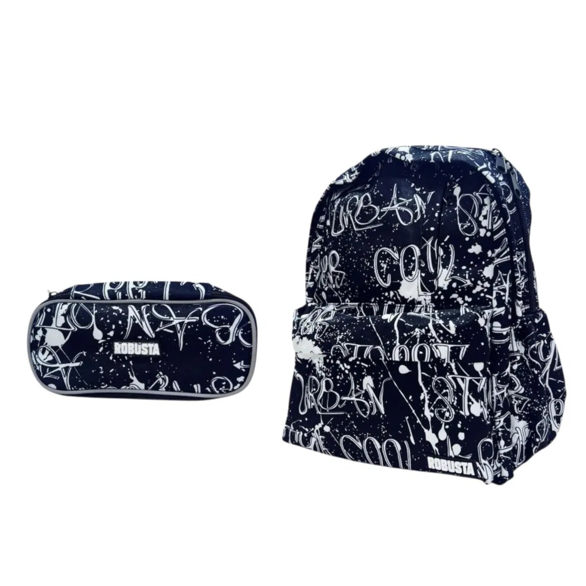 Sac a dos 2 poche + trousse ROBUSTA