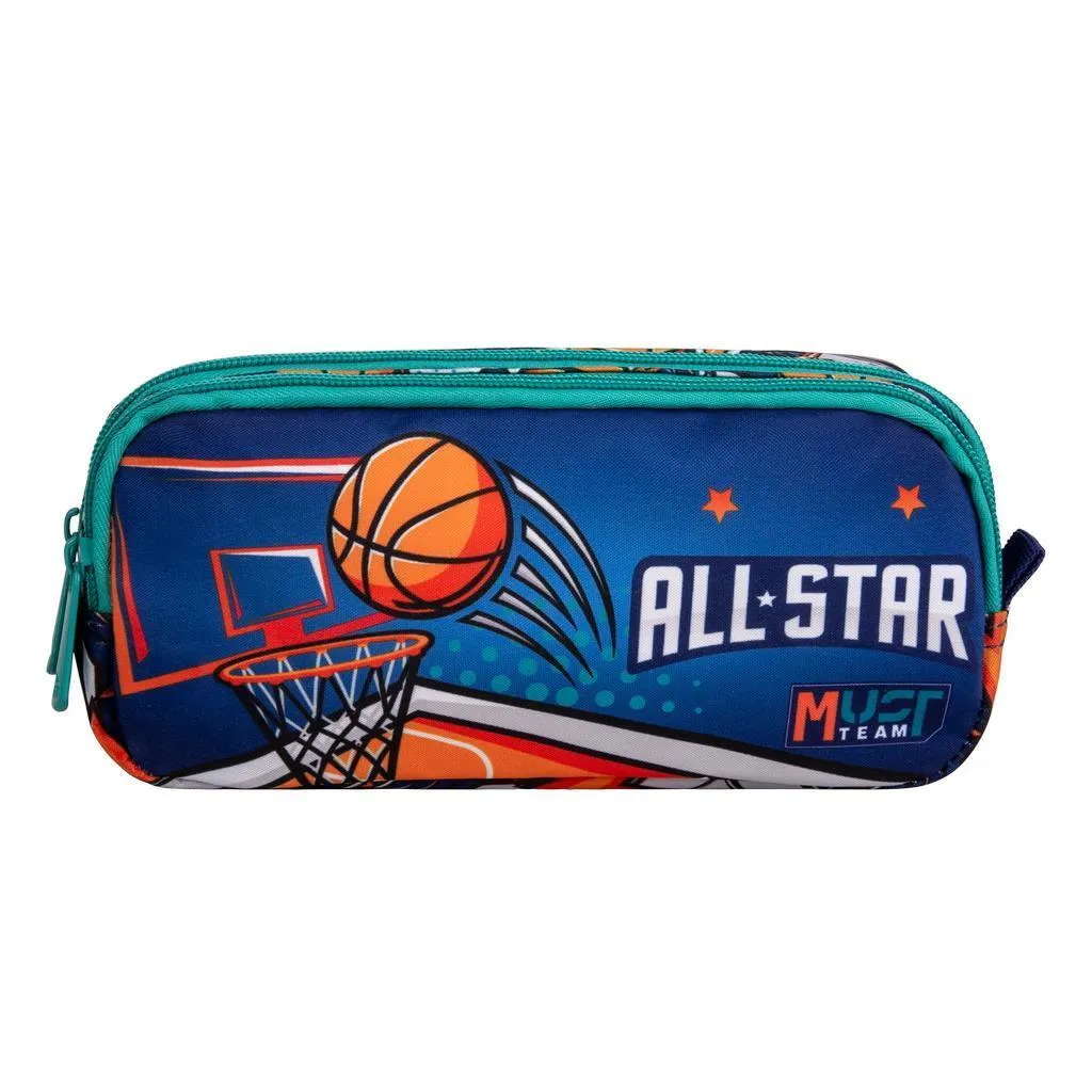Trousse scolaire Barrel Must Team Basketball 2 cases