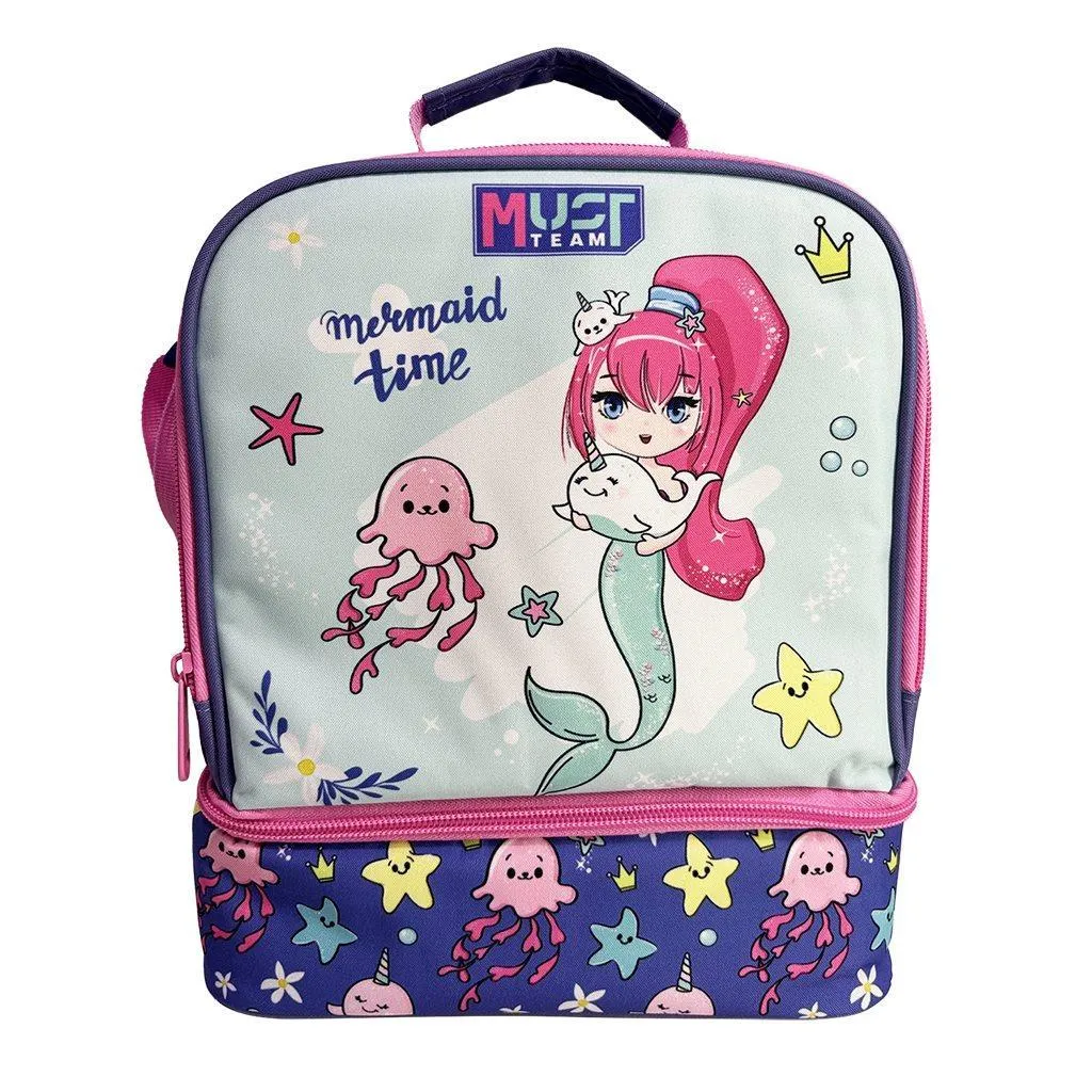 Sac à lunch isotherme Must Team Yummy Mermaid Time 2 cases