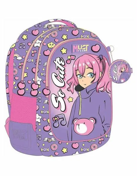 SAC À DOS POUR L'ÉCOLE PRIMAIRE À 3 COMPARTIMENTS