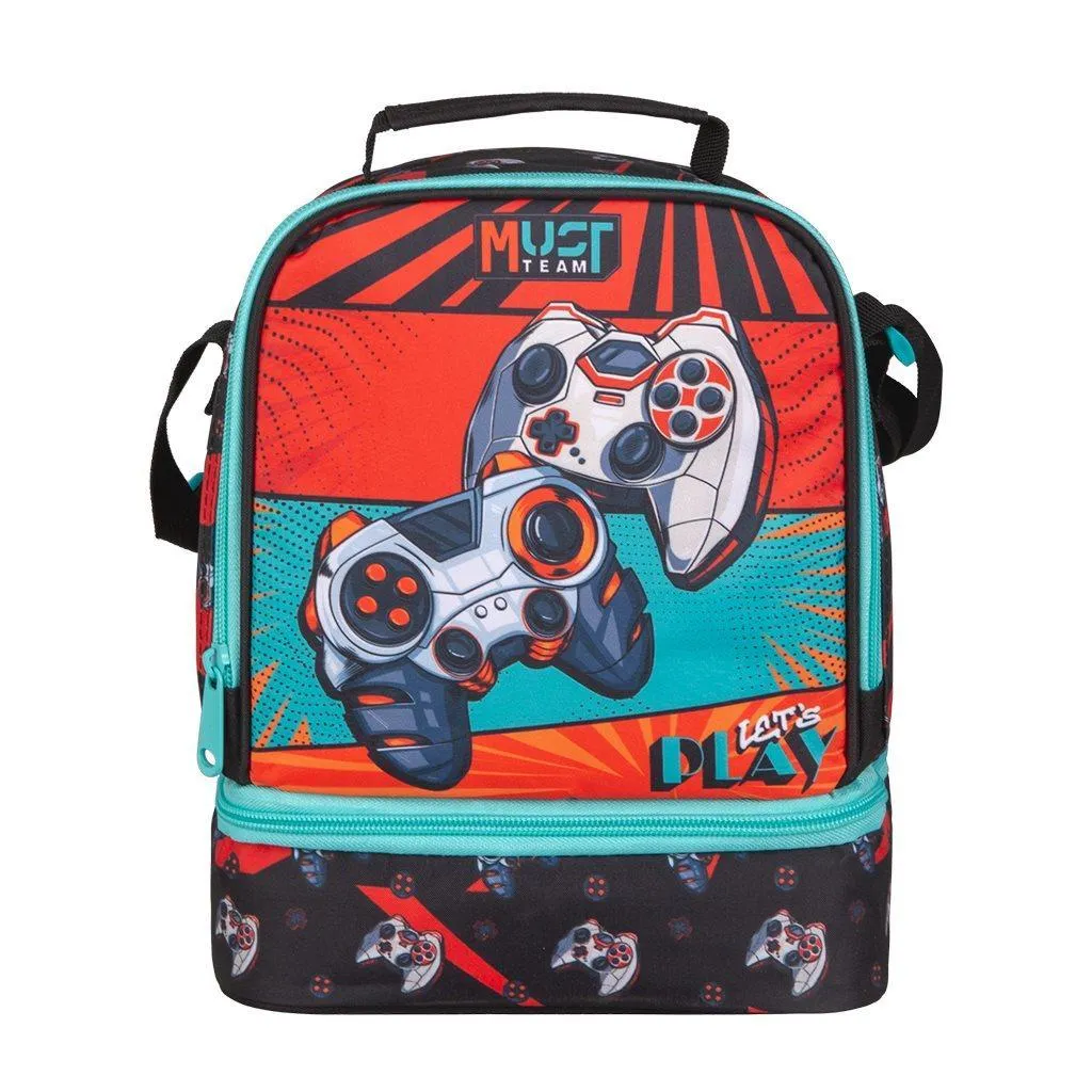 Sac à lunch isotherme Must Team Yummy Let's Play 2 Cases