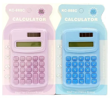 Mini calculatrice KC-888 – Design coloré et pratique