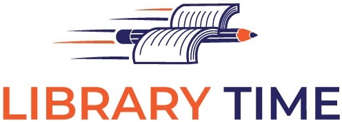 Library time logo